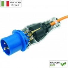 Αντάπτορ Βιομηχανικό Φις Αρσενικό 16A 3P 230V σε Φις Σούκο Αρσενικό IP67 EC690555 